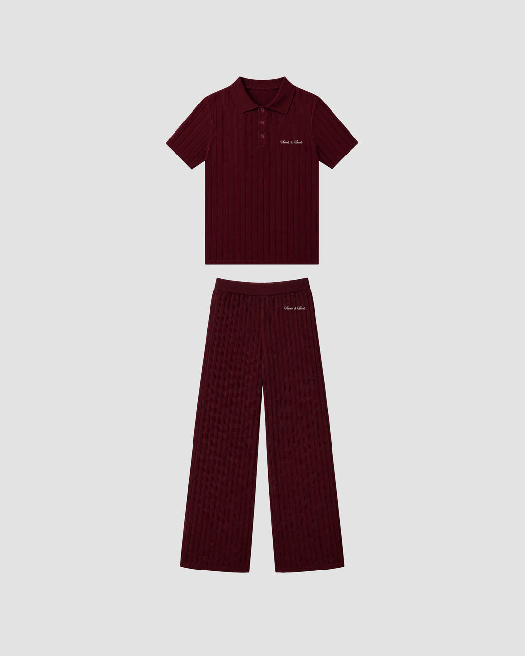 Eleanor Ribbed Bulgarian Rose (Set) - Saints & Sports
