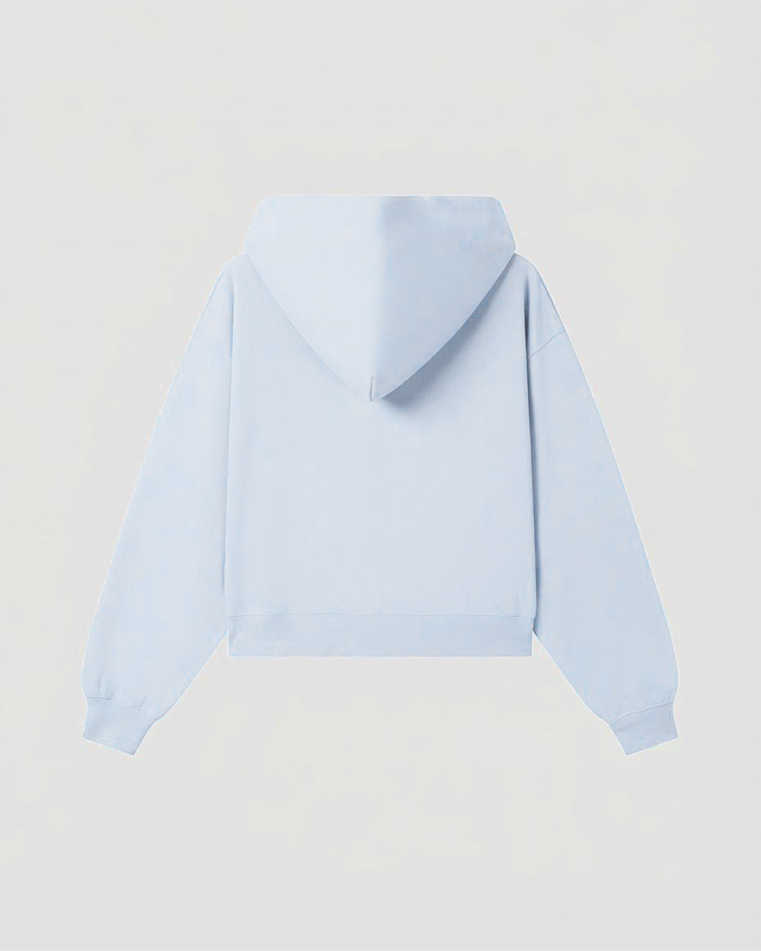 SaintsLuxe™ Full Zip Hoodie Back (Powder Blue) - Saints & Sports
