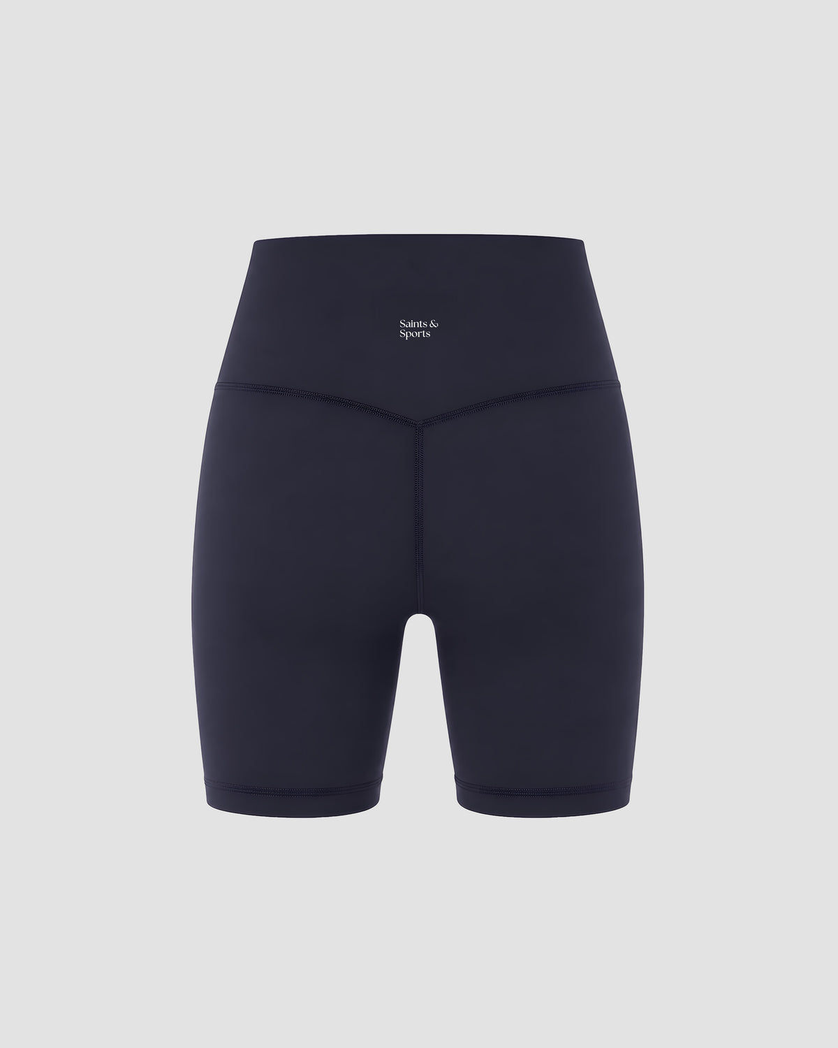 SaintsSkin® Classic High-Rise Shorts (Back) - Saints & Sports