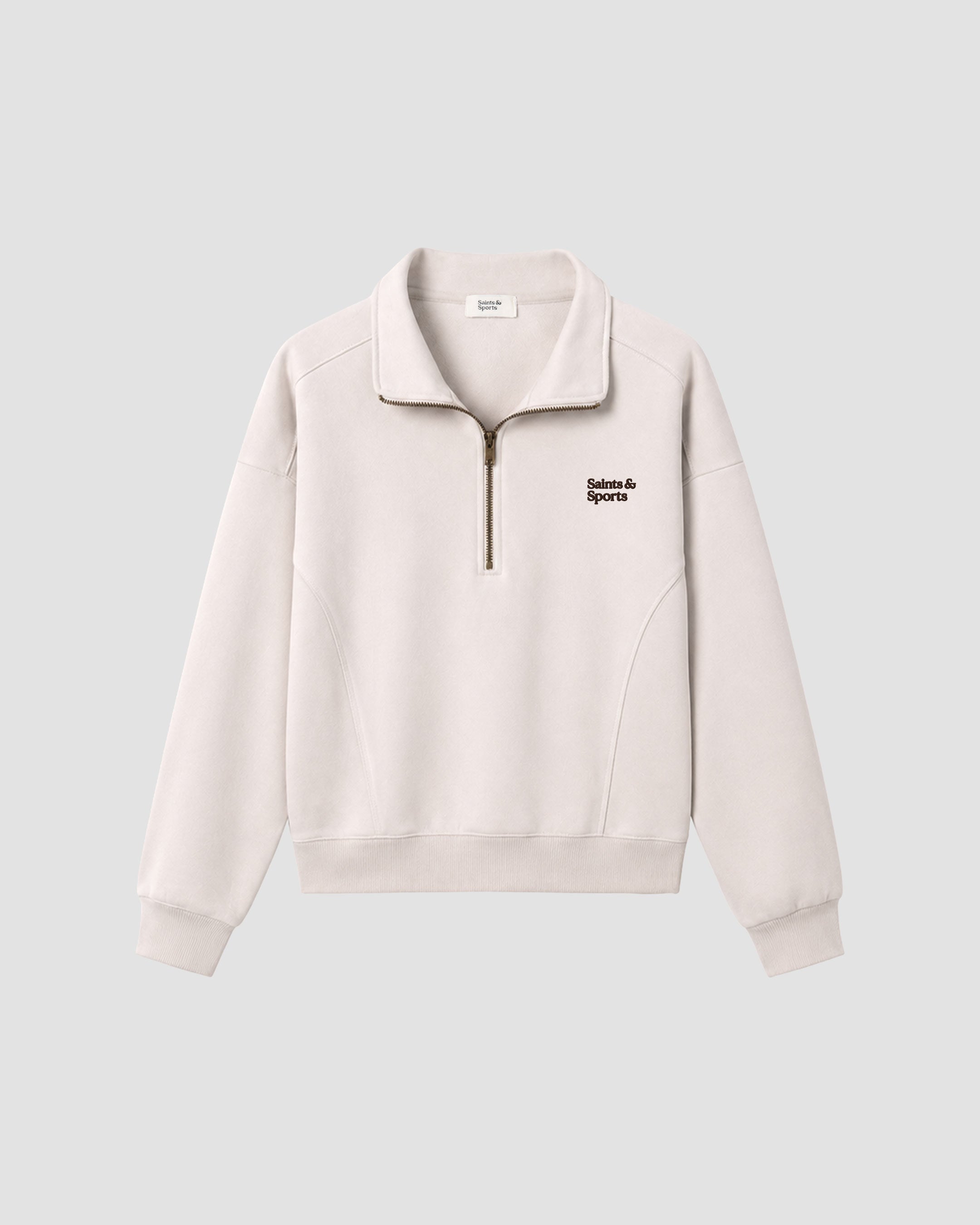 Penrose Half Zip Sweatshirt - Oat