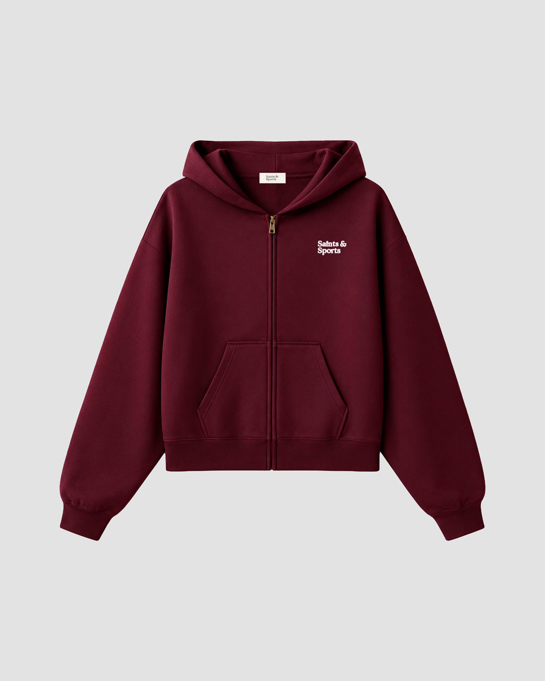 Saints Full Zip Hoodie - Bulgarian Rose