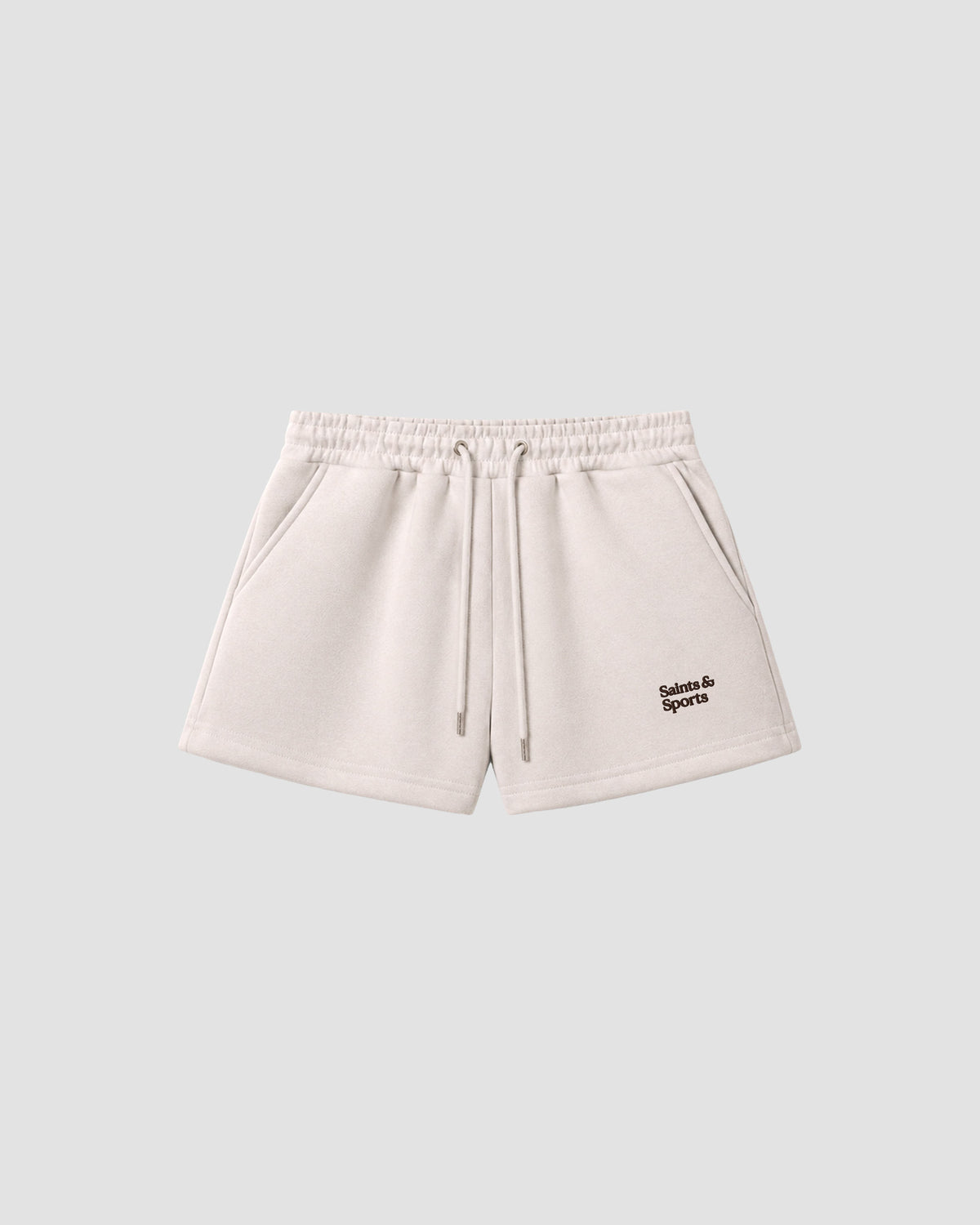 SaintsCloud® Arden Weekend Shorts Oat (Front) - Saints & Sports