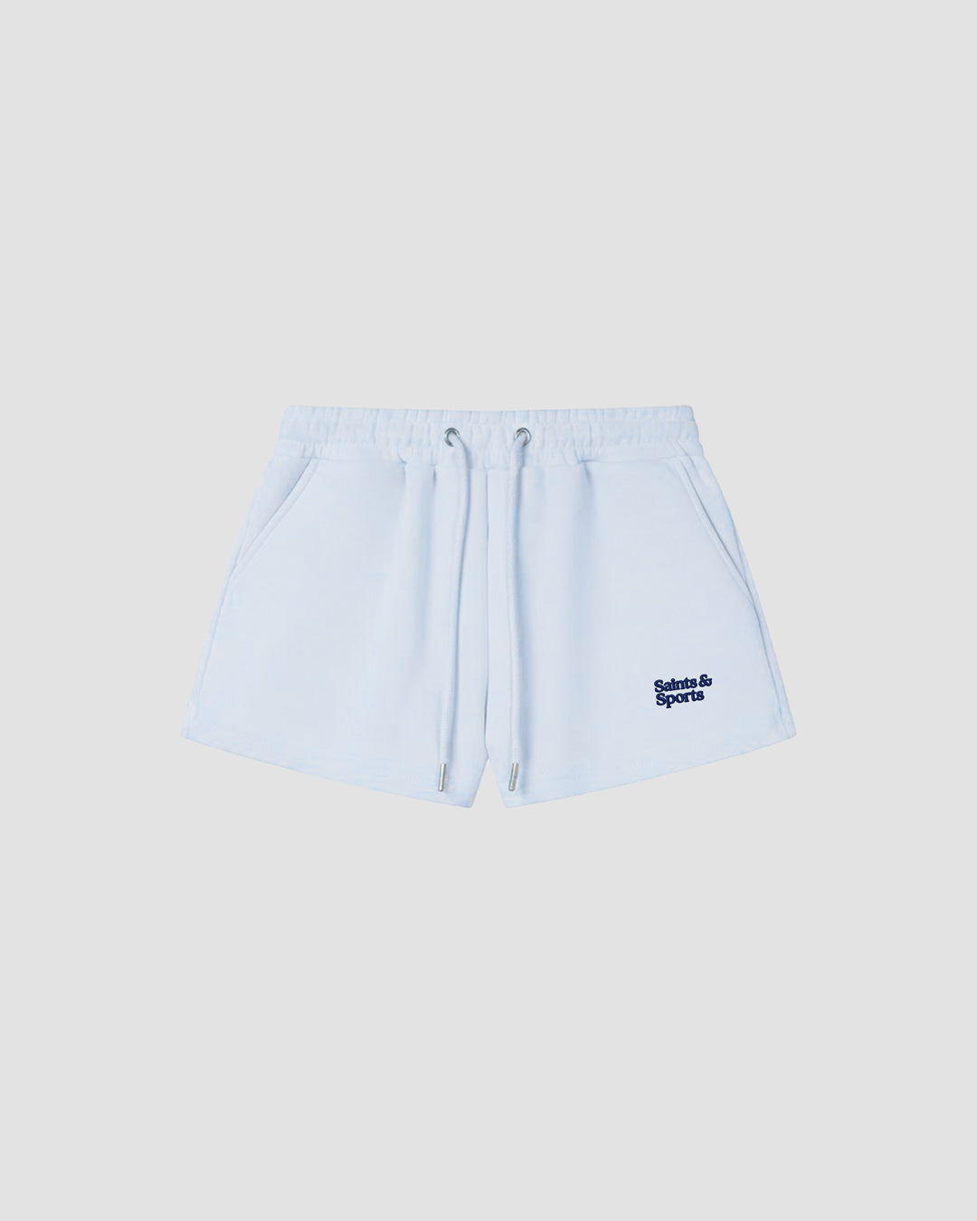 SaintsLuxe™ Arden Weekend Shorts (Powder Blue) - Saints & Sports
