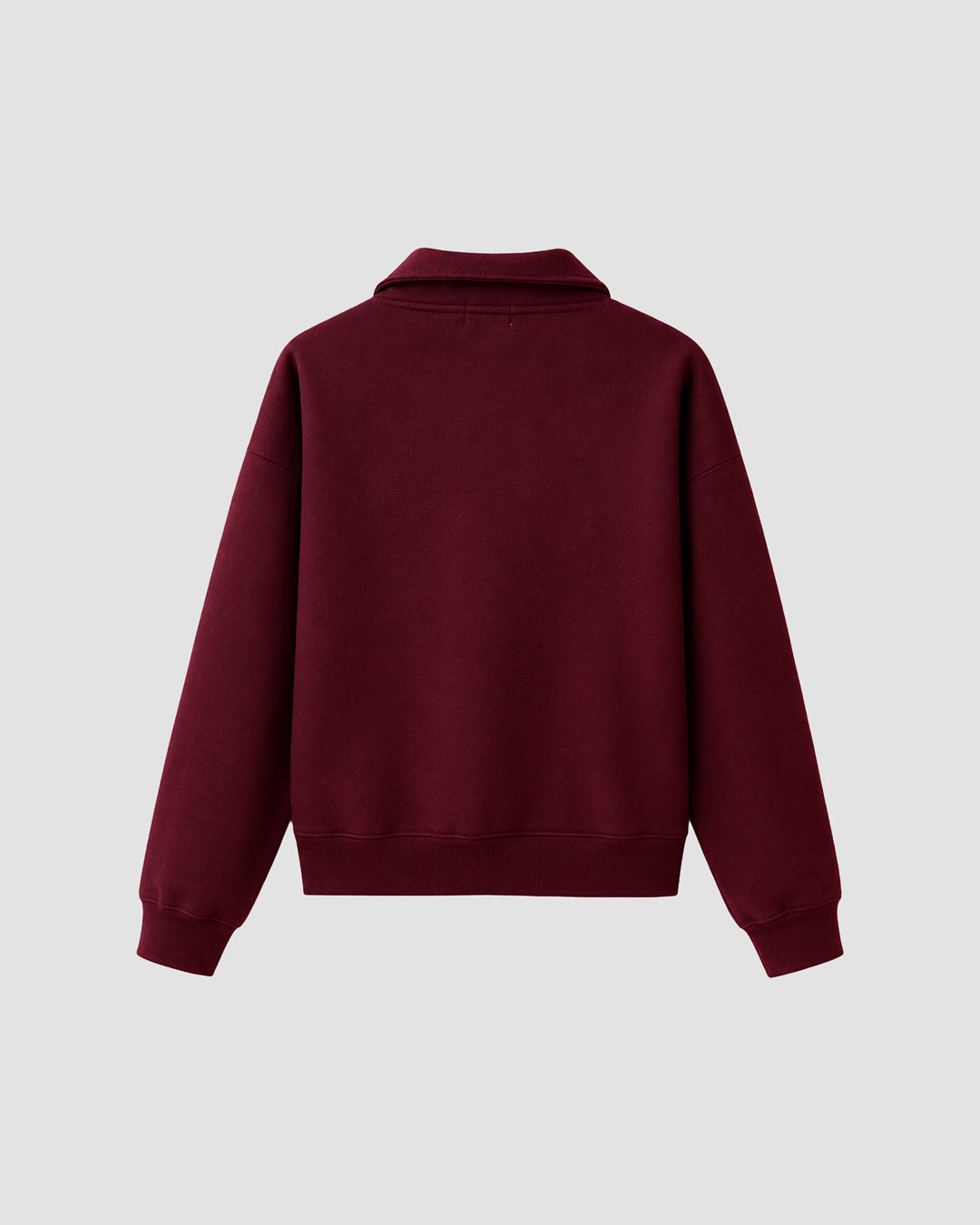 Penrose Half Zip Sweatshirt - Bulgarian Rose